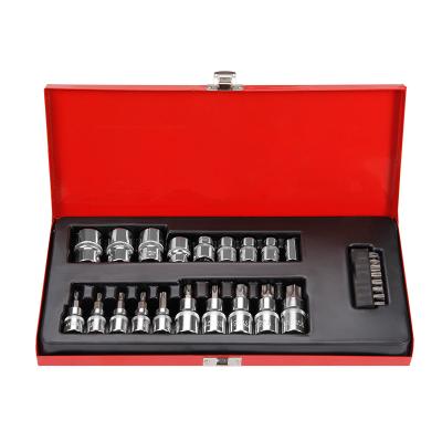 China High Quality Srunv 27 Pcs Auto Repair Tool Impact Sockets Tool Kit With 1/2