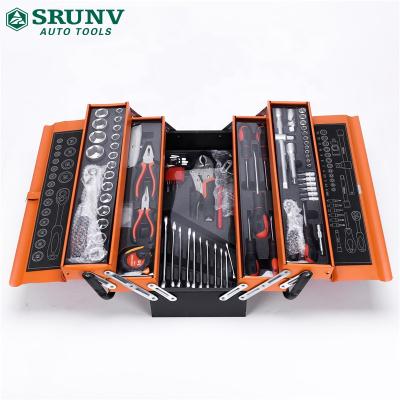 China Auto Repair And Maintenance 85 Pcs Three Layers Of Portable Steel Hand Tool Box Tool Box for sale