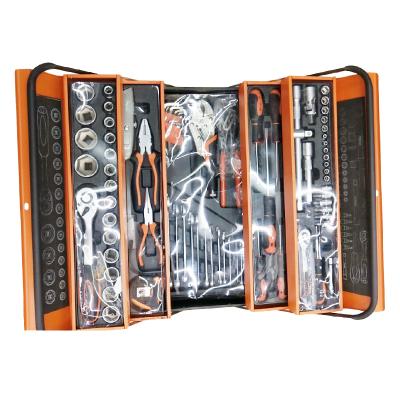 China Auto Repair Tool 85 PC Hardware Ratchet Wrench Sets Combination Box Seated Mechanic Tool Kit for sale