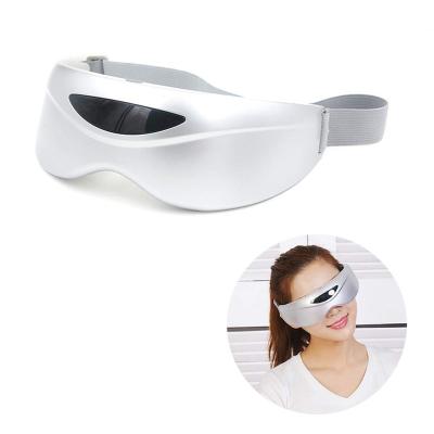 China USB Head Electric Cordless Eye Mask Massager Wireless Charging Infrared Massage for sale