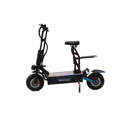 China 2022 Double Motor 60v72v10000w100Ah Zapcool T119 14inch Electric Scooters Luxury Cheap Cross Country High Speed ​​Fold For Outdoor Sports for sale