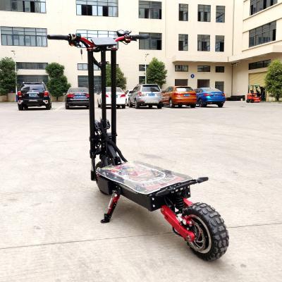 China Hot sale 72V8000W unisex cheap electric scooter shock absorber unisex adult folding hydraulic motor double racing electric motorcycle 11 inch for sale