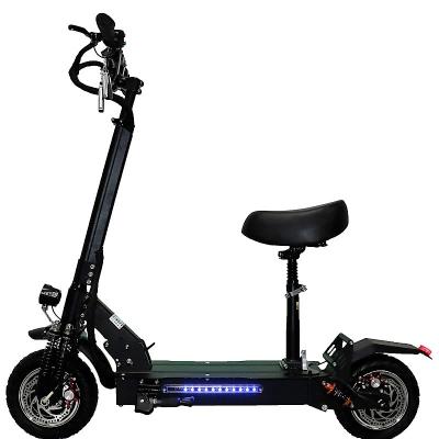 China Zapcool48V2000W unisex electric scooters with seat for adults dual drive rechargeable for foldable electric scooter in trunk sale for sale