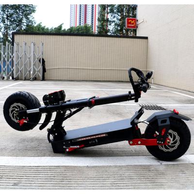 China New Hot Sale 2 Wheels Power Wheel High Speed ​​Dual Drive Unisex 13 inch Increased Adult Folding Electric Scooter 60v8000w18.2AH New for sale