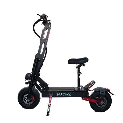 China 2022 T119 Unisex Gls 13 Inch Fat Tire 60v8000w120Ah Cruise Mileage Are 360KM 2 Wheel Adult Folding Electric Scooters Speed ​​100km/h for sale