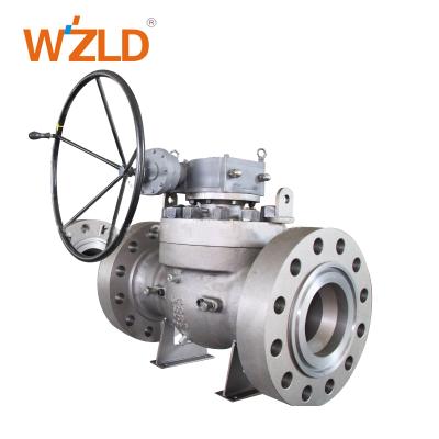 China ASTM WZLD China ball valve manufacturer wcb top-entry ball valve forged ball valve high pressure for sale