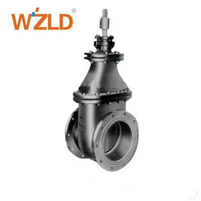 China WZLD Wenzhou general import and distribute malleable iron stem disc double WCB non-rising gate valve for sale