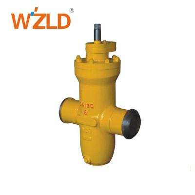 China WZLD Best Certificate Os&Y API 6D API 598 JB 9092 General Toilet Angle Gas Gate Valve for sale