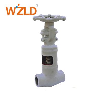 China Welded Cowl / Bolted High Quality Lightweight Bellows Sealed Globe Valve ANSI Hand Wheel Cowl WZLD China Supplier API for sale