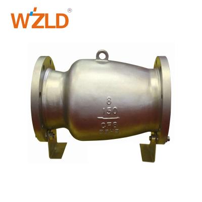 China General WZLD China Manufacturer Stainless Steel Customized No Slam Axial Flow Check Valve High Quality for sale