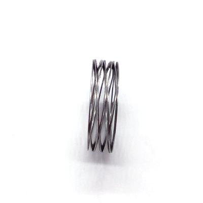 China 304 & 316 Stainless Steel High Precision Spiral Spring Wave Washer , Flat-End Industrial Wave Spring Washers for sale