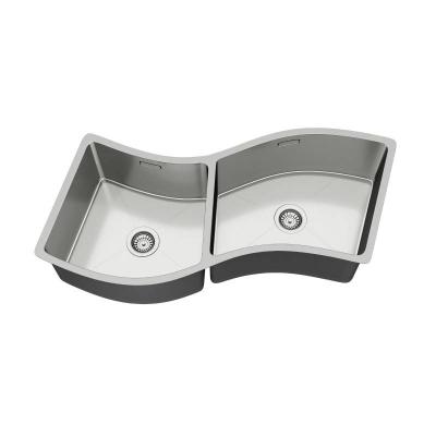 China Without Faucet Factory Outlet Customization Personalized Modern Simple Under Storage Sinks Stainless Steel Handmade Kitchen Undermount Sink for sale