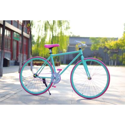 China Tour factory price 700C high carbon steel frame used road bike carbon bicycle for sale