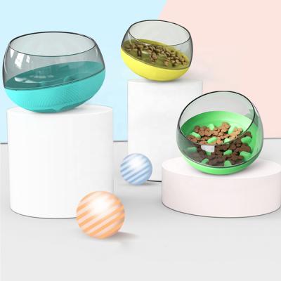 China Automatic Pet Supplies Amazon Hot Seller Pet Driver IQ Training Exercise Slow Pet Driver Dog Food Bowl for sale