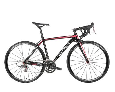 China Cheap Price Carbon Fiber 22 Speed ​​Aluminum Alloy Frame Carbon Fork 700C Cycling Racing Road Bike for sale