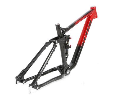 China China Cheap Strong 2.35 Max Tire 27.5 29er MTB Aluminum Full Suspension Mountain Bike Frame for sale