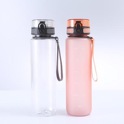 China Sustainable Plastic Sports Bottle Hot Water Bottles Big Sale Plastic Water Bottle for sale