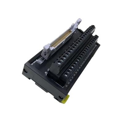 China IDC / MIL 40P DIN Rail Mount Terminal Block Adapter Panel Splitter Screw Terminal Block Too 21 - A.W.G. 30 for sale