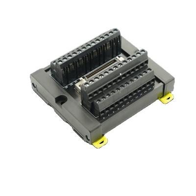 China Small size SCSI 50P terminal block for servo driver line terminal MDR connector does not require solder terminals 21 - A.W.G. 30 for sale