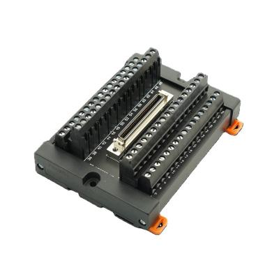 China The SCSI 68P Motion Control Terminal Block for Servo Driver Line Terminal MDR Connector does not require solder terminals 21 - A.W.G. 30 for sale