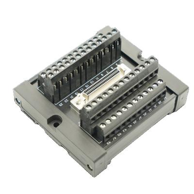 China Small Size SCSI 50P DB Terminal Block For Servo Driver Line Terminal MDR Connector Does Not Require Solder Terminals 21 - A.W.G. 30 for sale