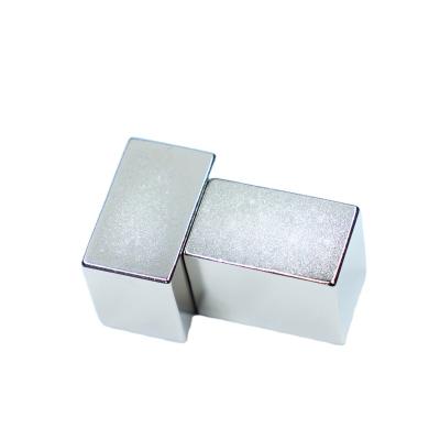 China High Quality Rare Industrial Magnet Earth Block 50x50x25mm Large Block Magnets N52 Size Neodymium Magnet for sale