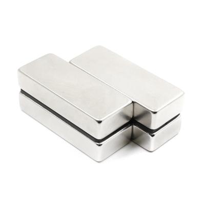 China Industrial Powerful Permanent Magnet N52 Neodymium Magnet Motor 50x25x10 for sale