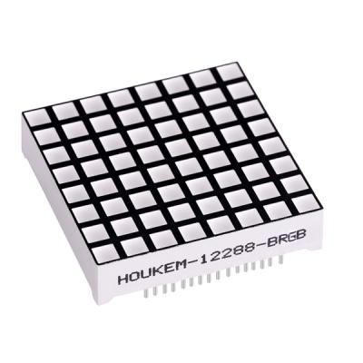 China Elevator 1.2 Inch 8x8 Square Tricolor Led Matrix Dot Matrix RGB 3mm Led Display Module Dot Matrix for sale