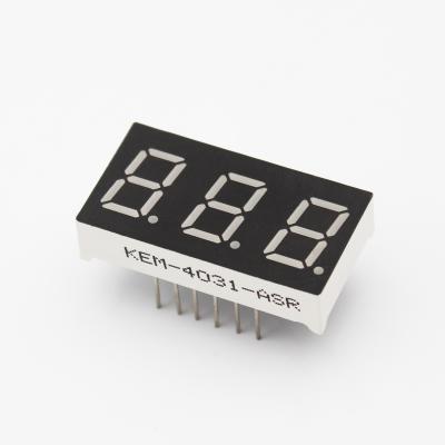 China 7 segment led display 3 digits 0.4 inch 7 segment led display 3 digit led 7 segment display 3 digit 7 segment display for sale