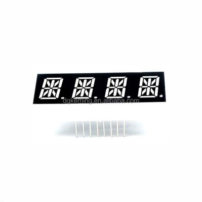 China White 0.54 Inch 4 Digit 14 Segment Display Graphics Led Alphanumeric Display for sale