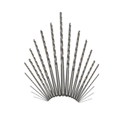 China Metal Drilling HSS W6542 High Speed ​​Steel Straight Shank Lengthened Extra Long Twist Drill Bits Metal Hole Drilling Jet 0.5-18 160 200 250mm for sale