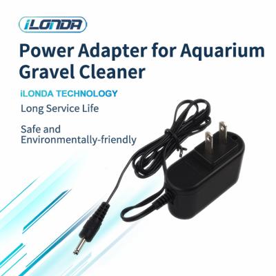 China Power Tool US EU Standard Power Supply Adapter For Aquarium Gravel Remover for sale