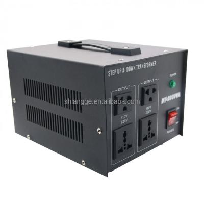 China Electronic ST-2000VA 220V To 110V Or 110V To 220V Voltage Converter Transformer Step Up / Down Transformer Power Supply for sale