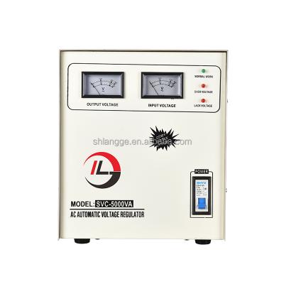 China SVC AVR SVC-5kva /10kva/15kva Single Phase Regulator Voltage Stabilizer for Water Pump Stabilizer for sale