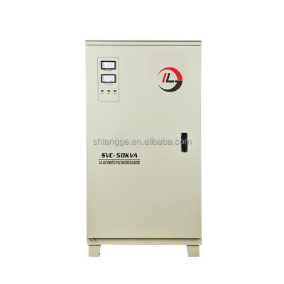 China SVC SVC-50KVA 100-260VAC/140-260V 1 phase servo voltage regulator stabilizer 220V welding machine automatic voltage regulator for sale