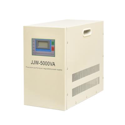 China JIW JJW-5KVA Single Phase Purification AC Voltage Regulator Accuracy 1% 5kva Voltage Regulator, 5KVA 1 Phase Voltage Stabilizer for sale