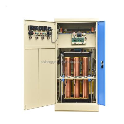 China Dbw SBW-600KVA AVR Three Phase Servo Voltage Stabilizer Motor Type Fully Automatic Compensated Regulator, 600KW Voltage Regulators for sale