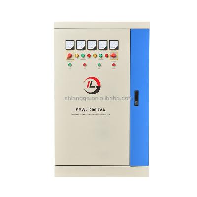 China Dbw SBW-200KVA Three Phase Compensation Automatic AC Voltage Regulator Stabilizer for Factory, AC Voltage Regulators/Stabilizers for sale