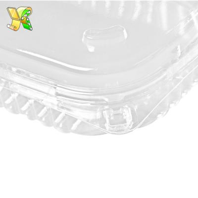 China Disposable YICK TAK Boxes Transparent Box Chicken PP Plastic Salad Box For Food for sale