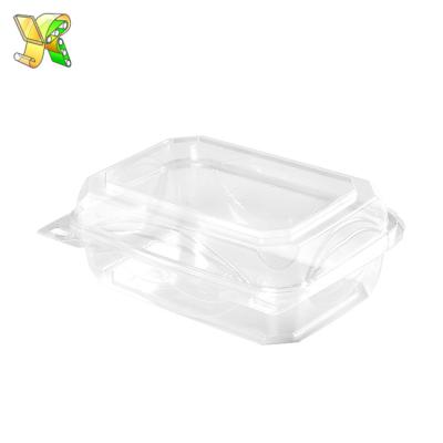 China OEM Disposable Plastic Food Box Containers Disposable Takeaway Biodegradable Food Box Containers For Restaurant for sale