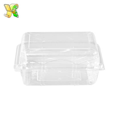 China Wholesale Plastic Food Blister Fruit Packing Clamshell Clamshell Biodegradable Food Containers for sale