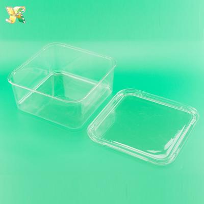 China New Design Good Quality Good Quality Fruit Packing Food Blister Disposable Clamshell Fruit Food Tray Microwave Disposable Pet Food for sale