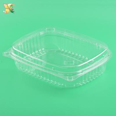 China Viable Plastic Leak Proof Vacuum Pack Disposable PLA Container for sale