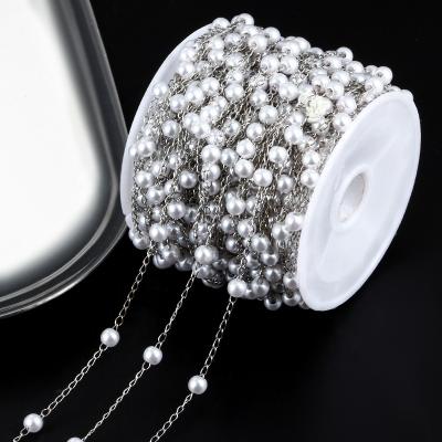 China New Stainless Steel DIY Jewelry Accessory Bead Chain Jewelry Chain Diy Chain Bracelet Tassel Earrings Titanium Steel Chain for sale