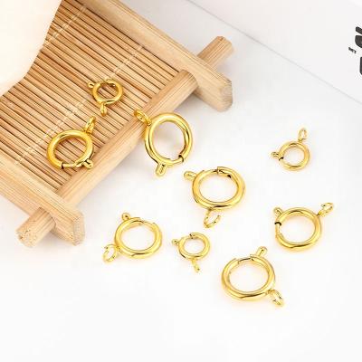 China Wholesale Accessories Connector Sling Buckles Color Preserve Stainless Steel Sling Buckle Necklace Bracelet For Diy Jewelry Accessories for sale