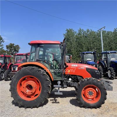 China Farms kubota 95hp 4wd used tractor wheels agricultural machinery parts tire tractor for sale