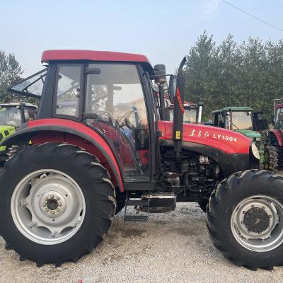 China Farms Second Hand Used Tractors YTO1004 100HP 4WD Agricultural Machinery YTO Engine / Engine Good Quality For Sale for sale