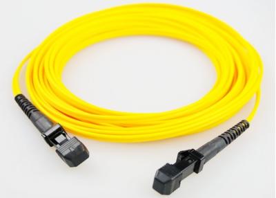 China 15m Single Mode Fiber Optic Patch Cord MTRJ PVC LSZH 9 / 125µM For Telecommunication for sale