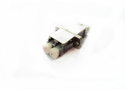 China LC Fiber Optic Adapter PC / APC Optical Fiber Coupler Duplex Single Mode / Multimode for sale