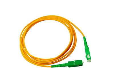 China Single Mode SC Apc Fiber Optic Patch Cord LC ST FC PC Pre-terminated Optical Jumper for sale